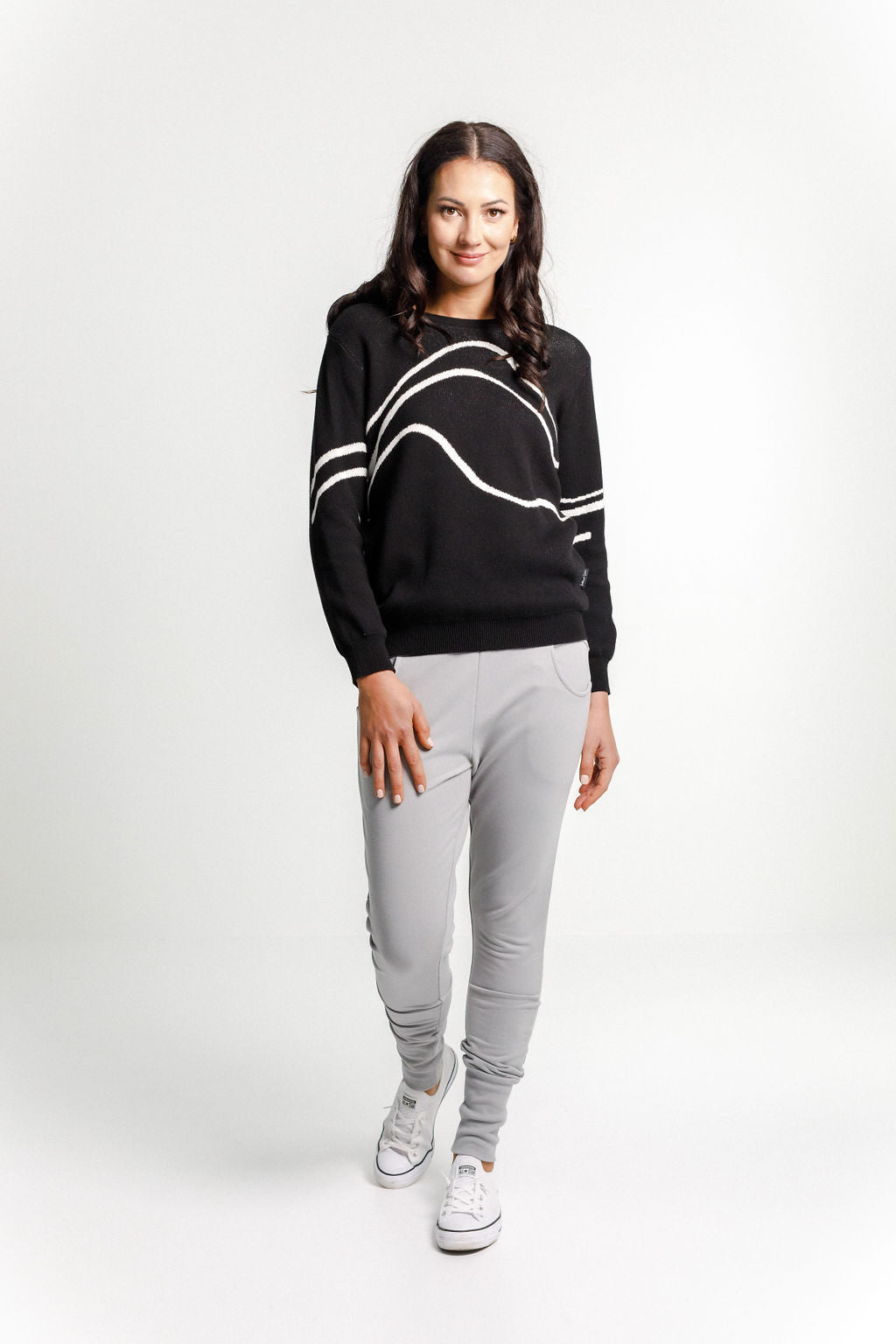 L'Appartement アメリカーナ　スリットスエットパンツ L'appartement×AMERICANA Slit Sweat Pants 【公式通販】