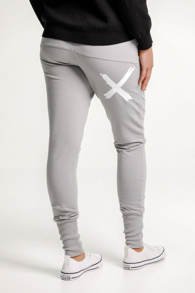 Home Lee Apartment Pants Winter Pewter White X