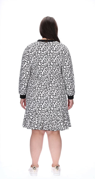 Stella Royal Emery Sweater Dress - Leopard
