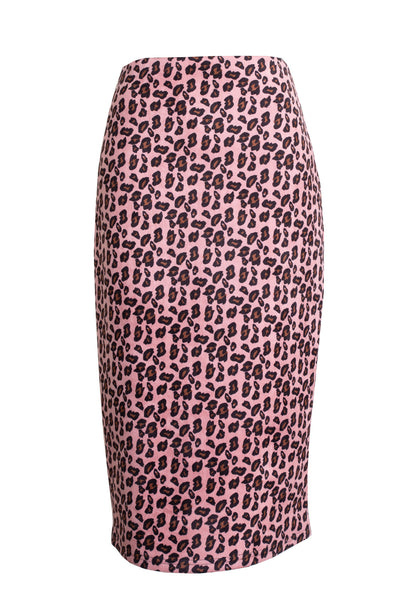 Skinny Skirt - Luxe Suedette - Pink