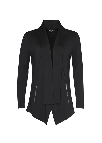 Soft Zip Jacket 100% Fine New Zealand Merino - Paula Ryan