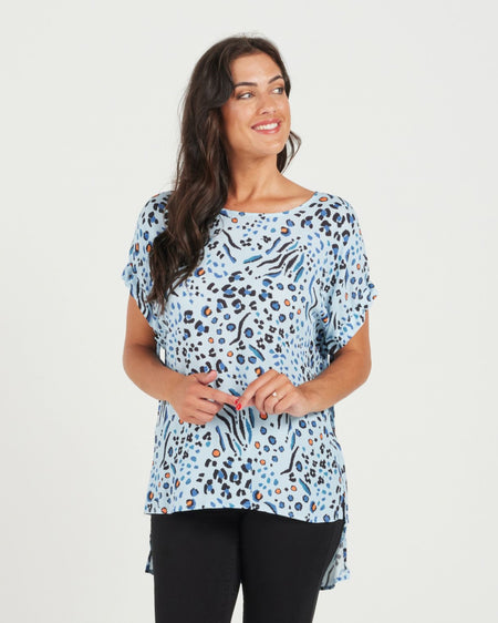 Wonder Tunic  - White With Spots
