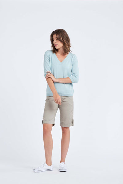 3/4 Sleeve Top - Optimum