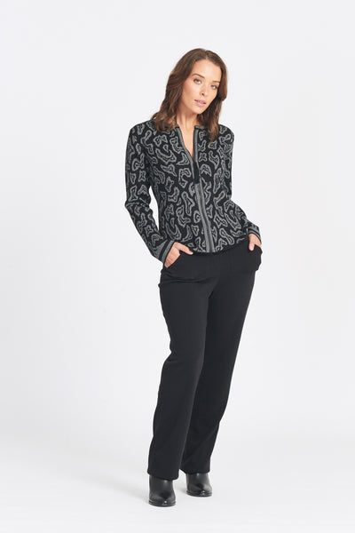 Watermark Zip Jacket