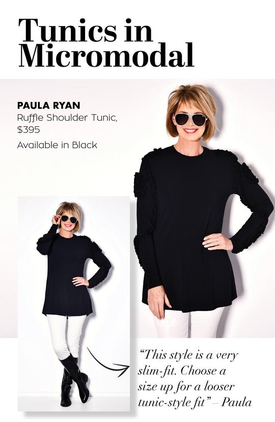 Paula Ryan Ruffle Tunic