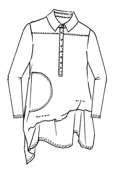 Tuck Long Shirt - Paula Ryan