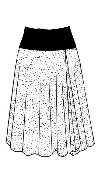Long Mesh Skirt