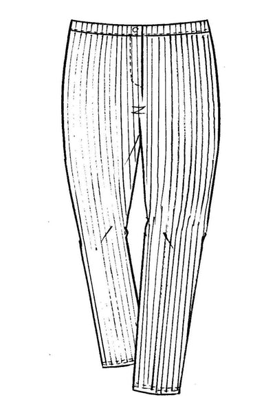 Tuxedo Pant - Black