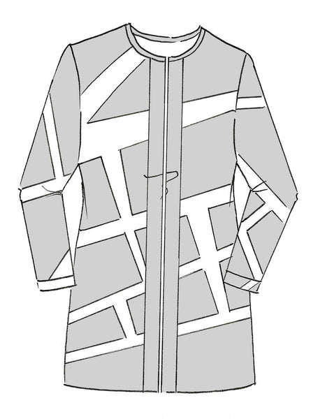 Paula Ryan Graphic Coat