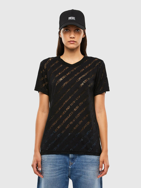 Diesel T-Sily V22 Tee - Black