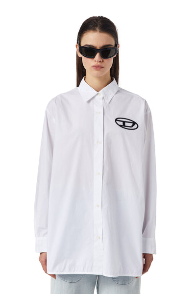 Diesel C-Bruce-A Oversized Shirt - White
