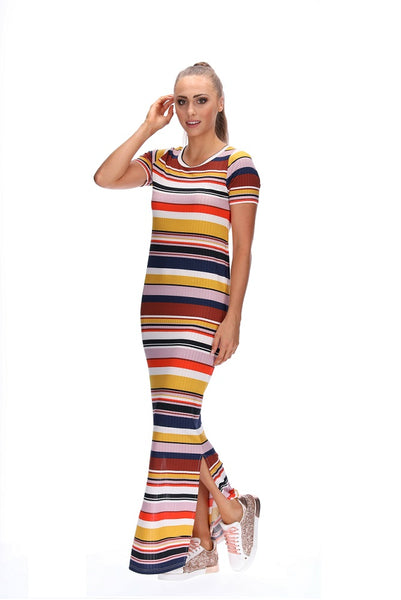 Amaya Rita Dress Stripe