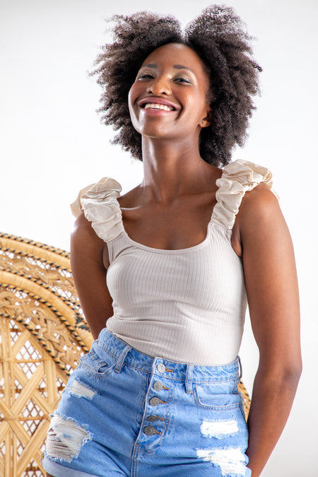 Amaya Frankie Skirt-Denim