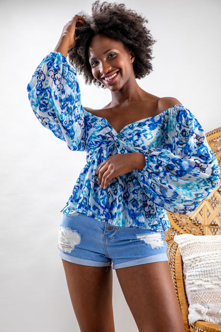 Amaya Frankie Skirt-Denim