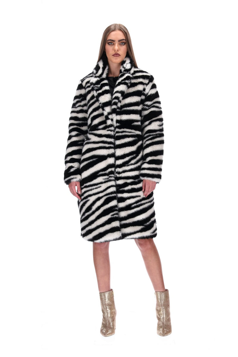 Amaya Zebra Coat