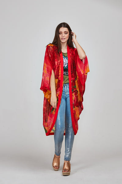 Milly Kimono Long - Shine Fashion