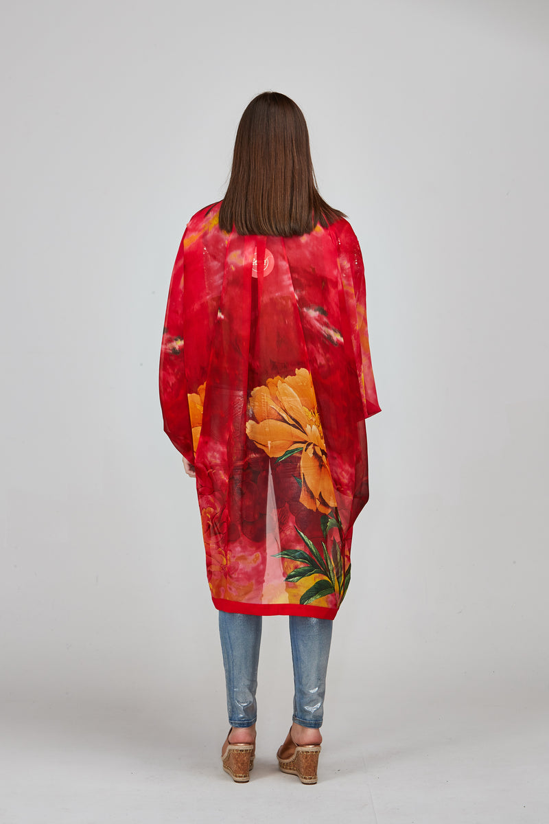 Milly Kimono Long - Shine Fashion