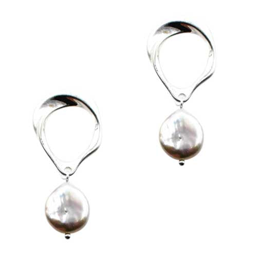 Fabienne Earrings In Silver