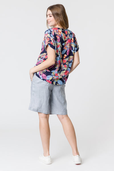 Blackstone Rib Trimmed Short - Black