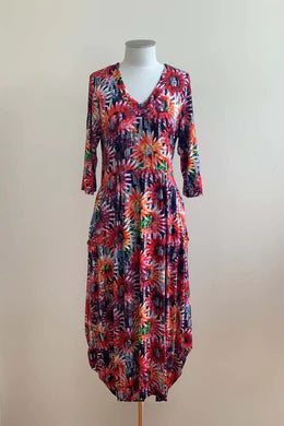 Bittermoon Carly Dress - Navy Floral