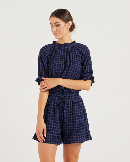 Et Alia Kennedy Skirt - Pebble Print