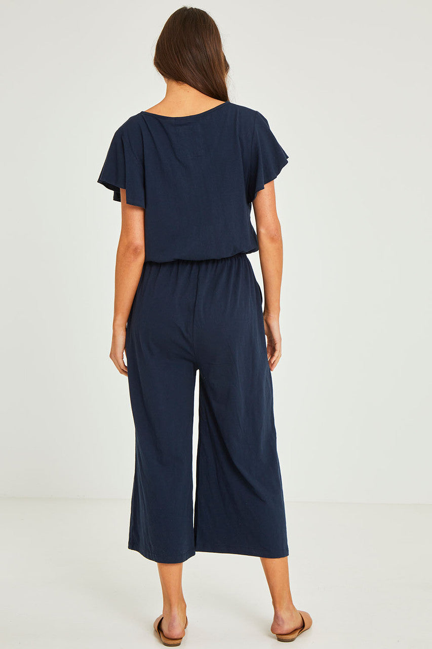 Navy cheap jumpsuit nz