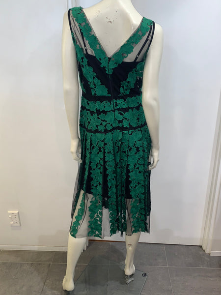 Moss & Spy Emerald Dress