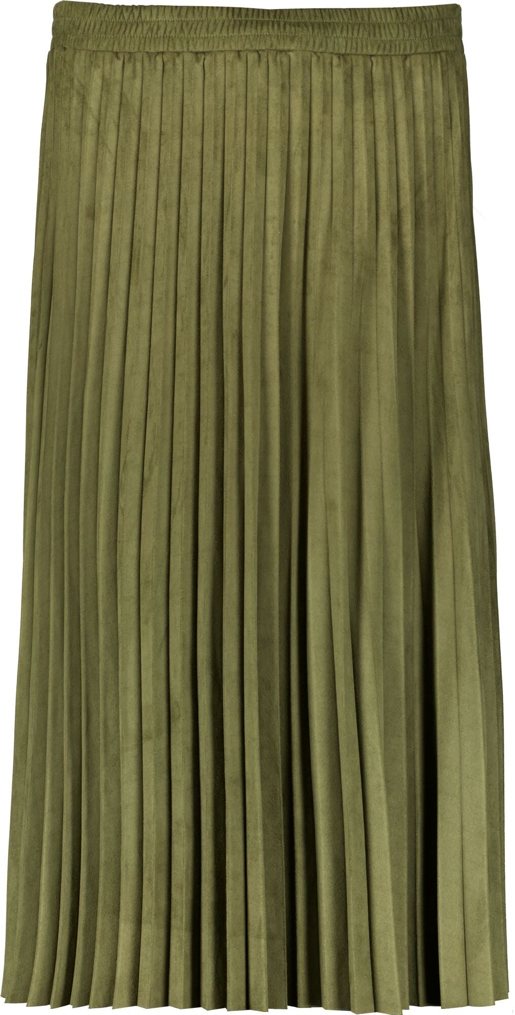 Army green pleated clearance skirt