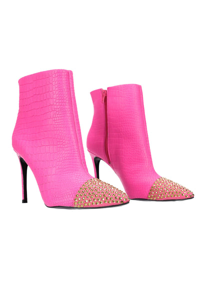 Hey Monday Ruby Boot Pink