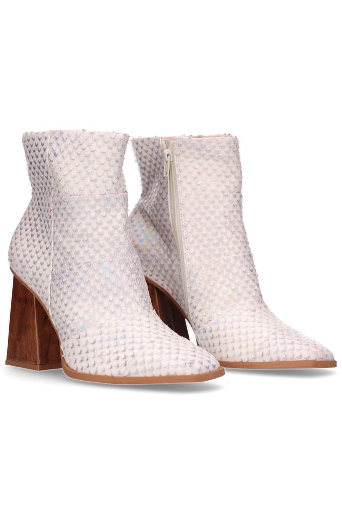 Rocco Boot Ivory Holographic