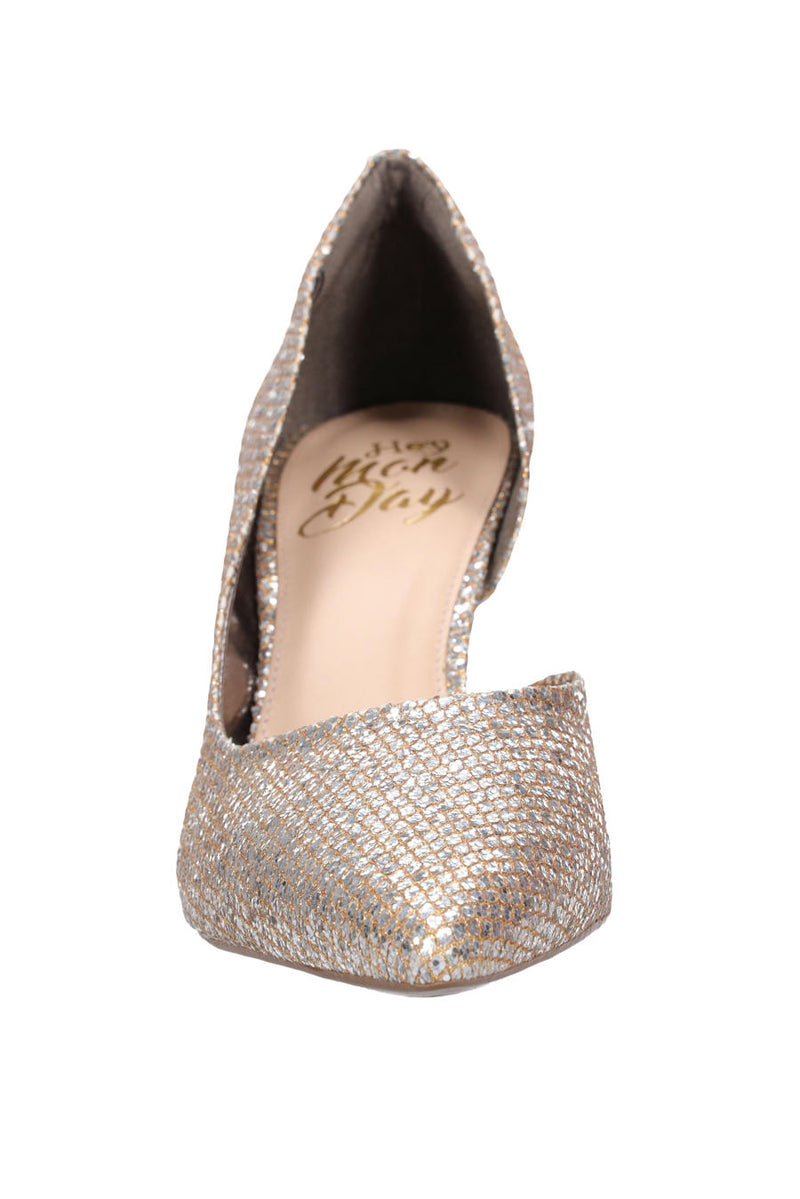 Hey Monday Knox Heel Champagne Sold Out Style