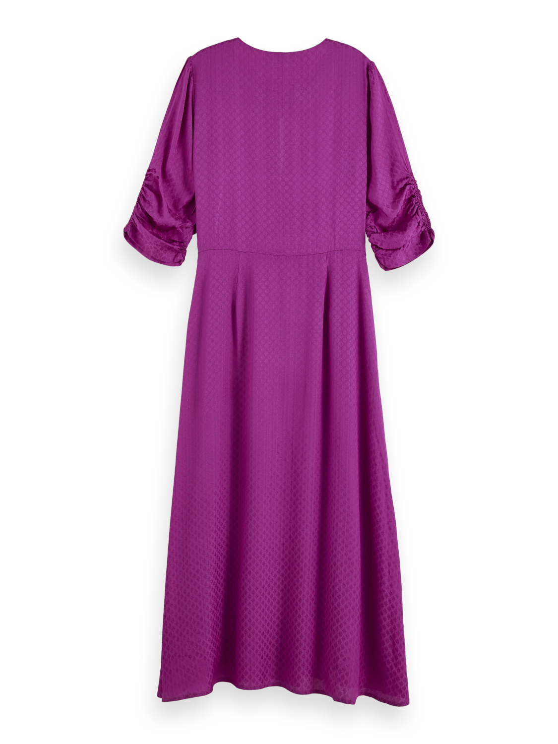 Jacquard Dress - Violet