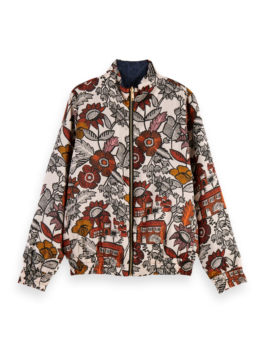 Scotch and soda top bomber jacket womens