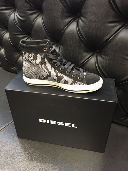 Diesel Exposure Sneaker-Beige Snake