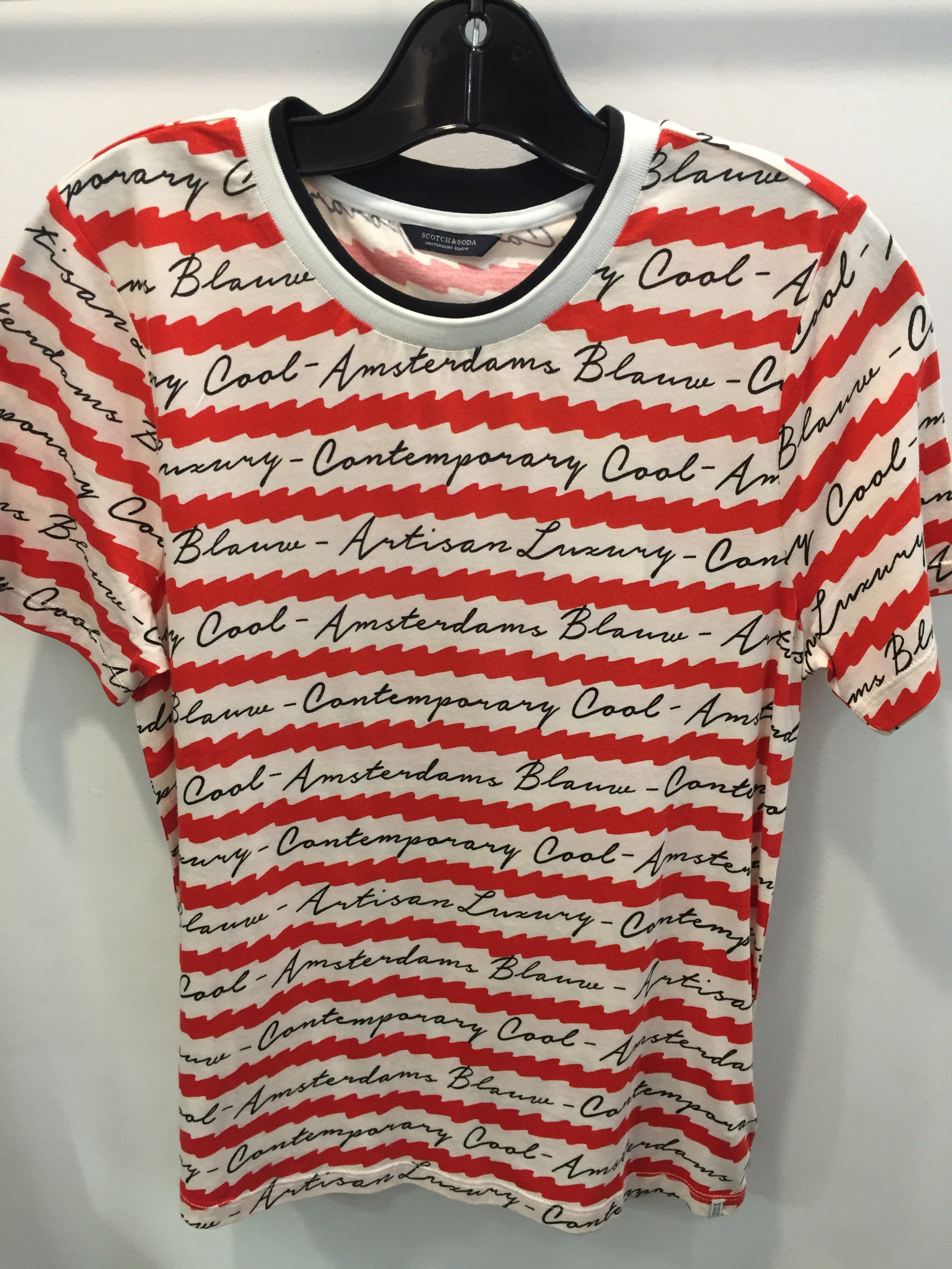 Scotch And Soda Tee Red