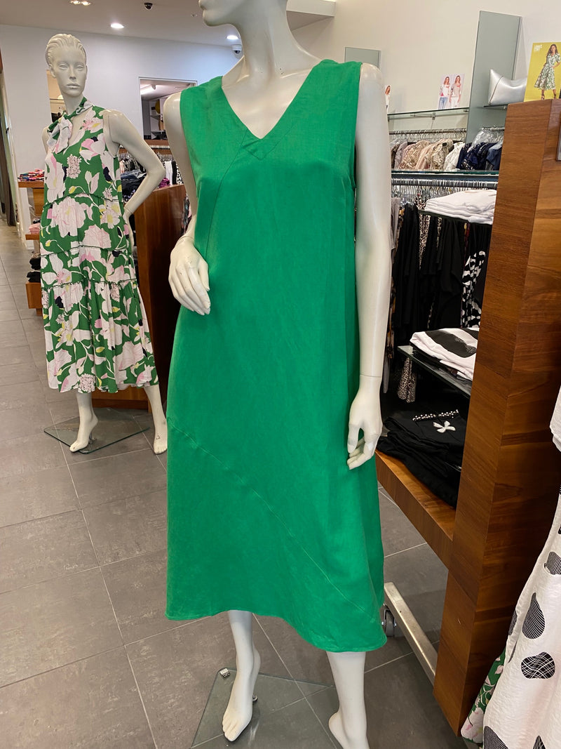 Blackstone Sleeveless Dress - Emerald