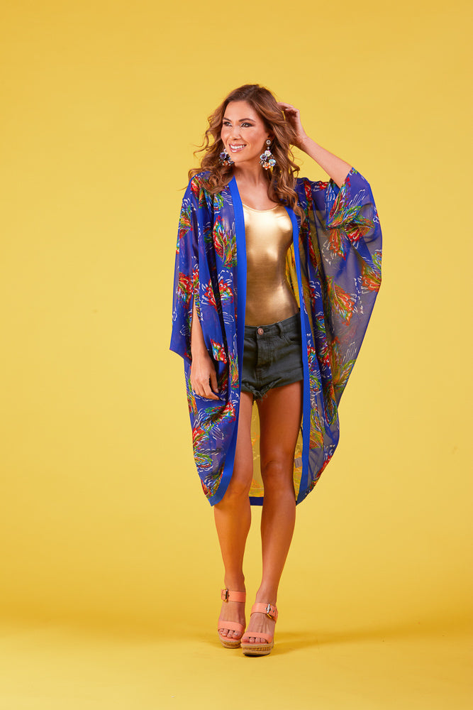 Ella Kimono Long - Shine Fashion