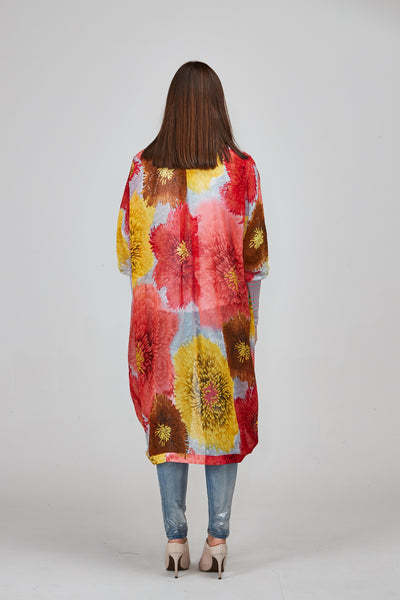 Paige Cuff Kimono Long - Shine Fashion
