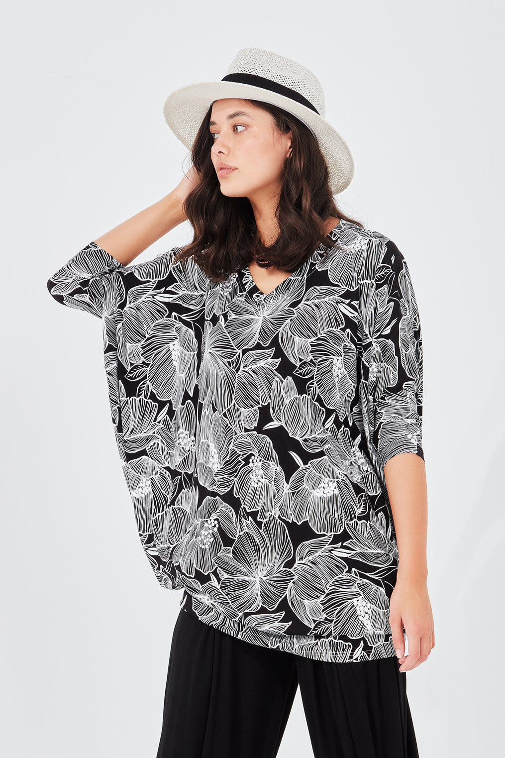 Lemon Tree Lilly Slouch Top