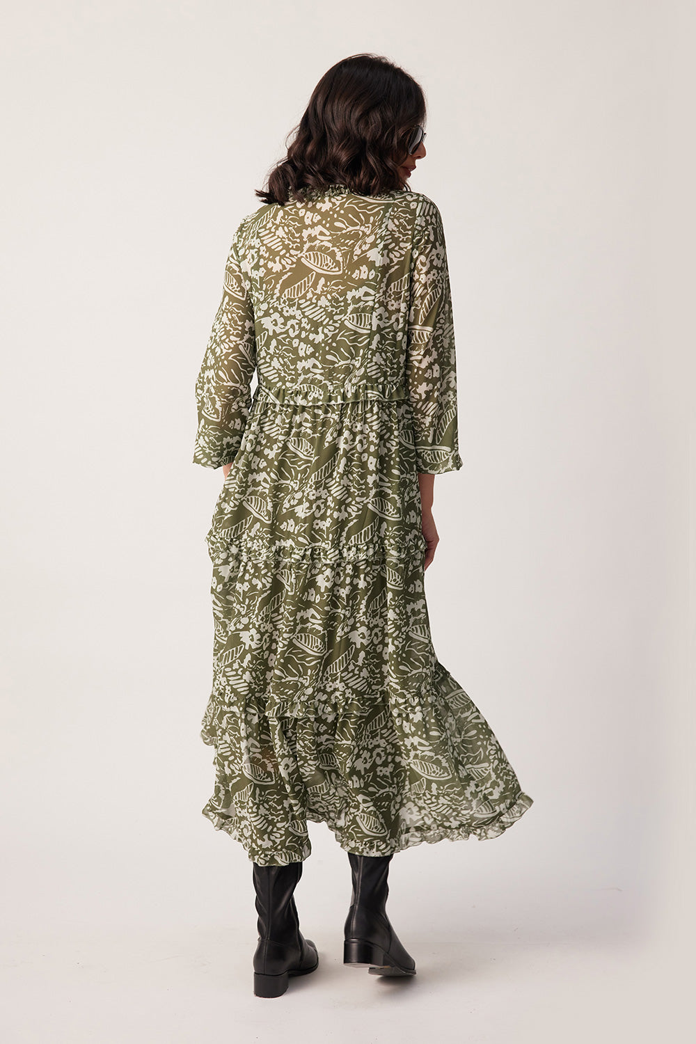Lemon Tree Macy Dress & Singlet Sage Print ROSSELLINI + SHINE Lemon Tree Macy Dress & Singlet Sage Print ROSSELLINI + SHINE