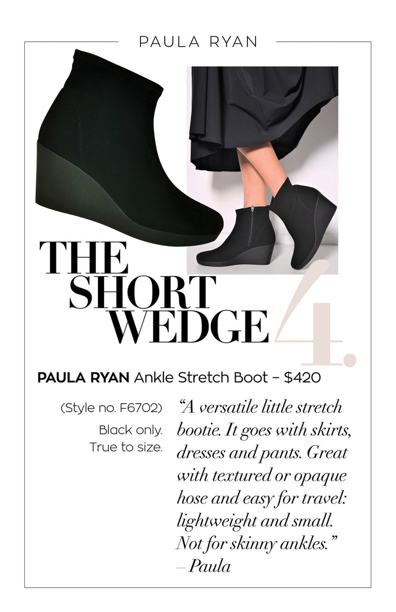 Paula Ryan Ankle Wedge Boot