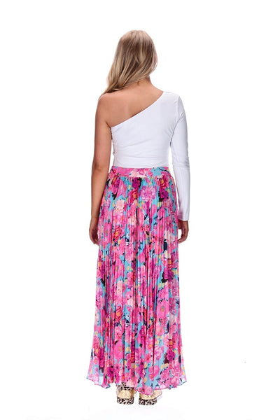 Augustine Michaela Pleated Skirt - Floral