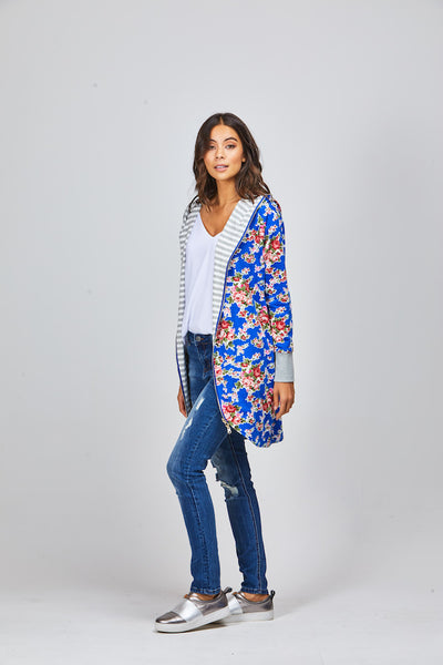 Eden Reversible Cardi - Shine Fashion