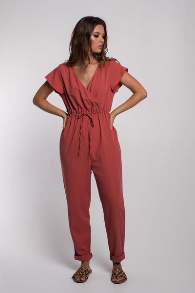 Et Alia Cilla Jumpsuit - Rose Clay