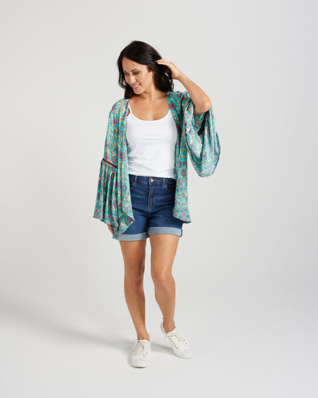 Beachlands Kimono Long