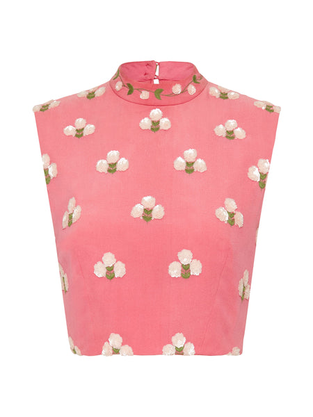 Moss And Spy Sherbet Top