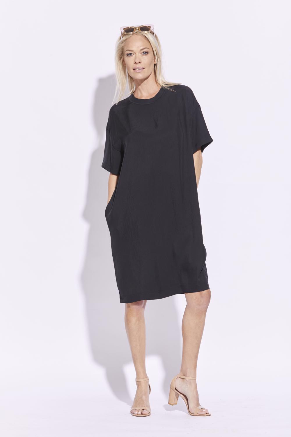 Crew neck shift sales dress