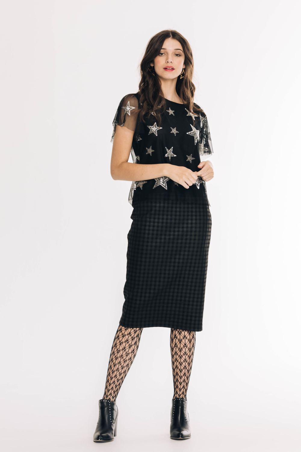 Toby Skinny Skirt – ROSSELLINI SHINE - Main Image