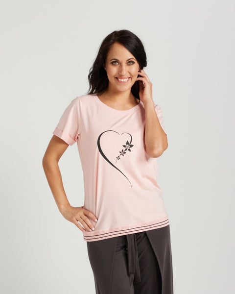 Zafina Kacey Top - Peach