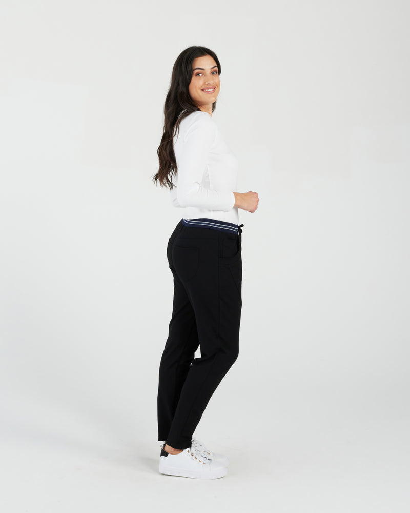 Zafina Brixton Pant -Black